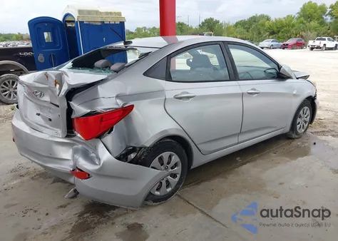 2016 Hyundai Accent Se from USA, damaged, VIN KMHCT4AE6GU161103